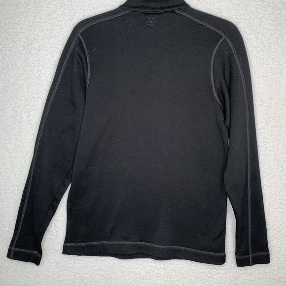Nike Golf Sphere Dry Mens Small Therma Fit 1/4 Zip Pullover Black 244610 010 - Picture 2 of 8